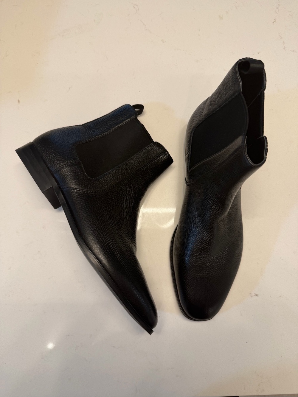 Coach Men's Black Leather Chukka Chelsea Boots